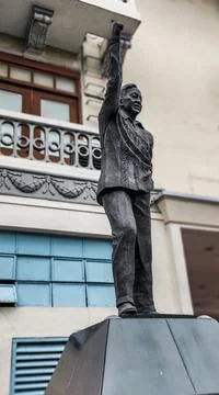 Fighting Statue Stock Photos