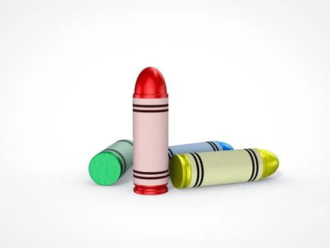 Fighting violence with education Stock Illustration