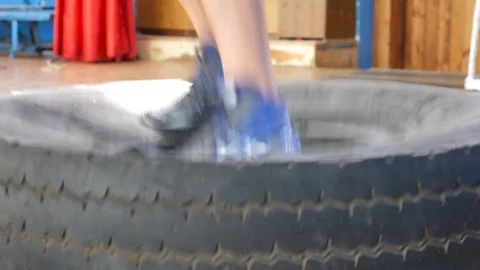 Fights without rules-mixed martial arts training Stock Footage 77144448