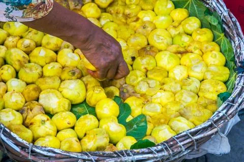 Figs in a basket Stock Photos