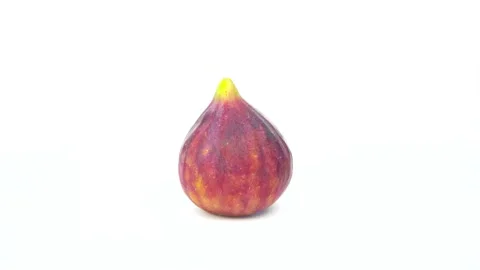 Figs isolated on a white background. Stock Footage 161638279
