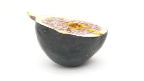 Figs isolated on a white background. Stock Footage 161638345