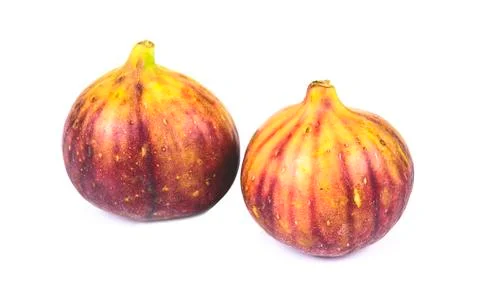 Figs isolated on white background. Stock Photos