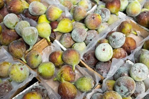 Figs on a market Stock Photos