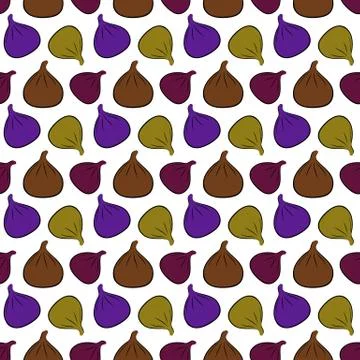 Figs pattern Illustrazione stock