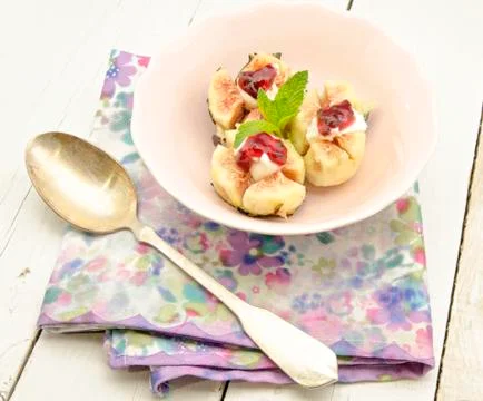 Figs stuffed Foto stock