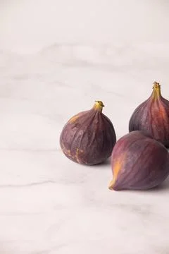 Figs on a white background, figs in section Fotos de archivo