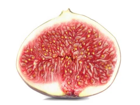 Figs on white background Stock Photos