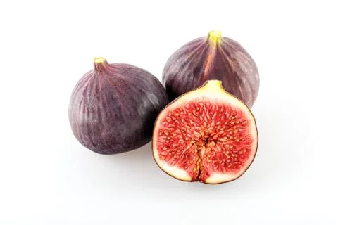 Figs on white. Stock Photos
