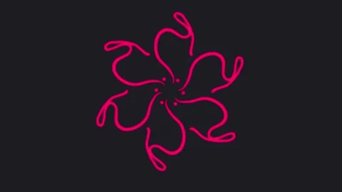 Figure animation for 3D objects, crsivo for light reflections 스톡 동영상 280931376