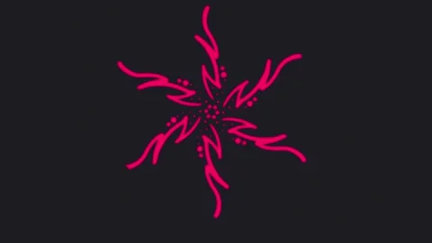 Figure animation for 3D objects, crsivo for light reflections Video stock 280932092