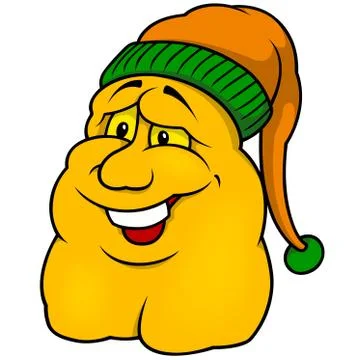 Figure With Cap Stock Illustration