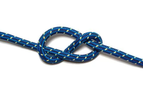 Figure eight knot Stock Photos