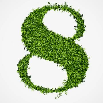 Figure grass texture. Stock Illustration