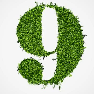 Figure grass texture. Stock Illustration