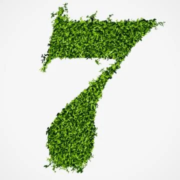 Figure grass texture. Stock Illustration