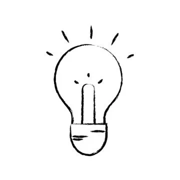 Figure light bulb idea to intelligent and creative 스톡 일러스트