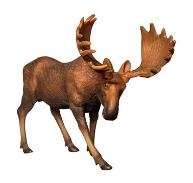 Figure of a moose 스톡 사진