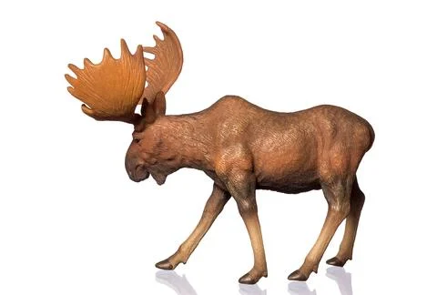 Figure of a moose Stock Photos