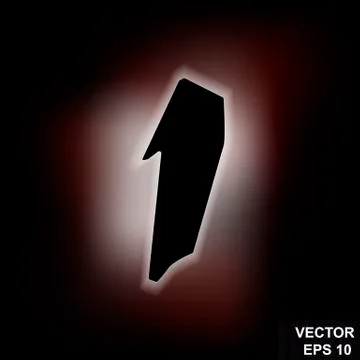 The figure is one. Abstract texture. Presentation. For your design. Stockillustratie