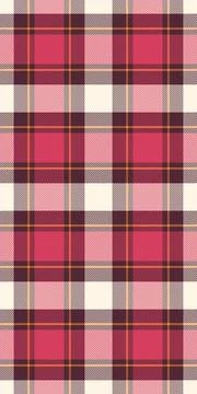 Figure pattern tartan plaid, small check seamless fabric. Vintage vector te.. Stock Illustration