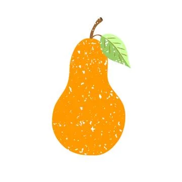 Figure pear Stock Illustration
