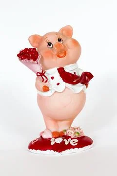 Figure pig Stock Photos