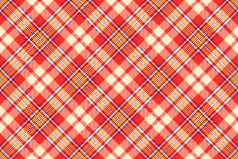Figure plaid seamless check, old vector tartan texture. Revival pattern bac.. Stockillustratie