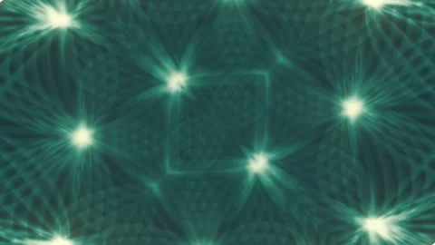 Figure resembling a complex floral pattern. 3d rendering loop animation 4K Stock Footage 289520539