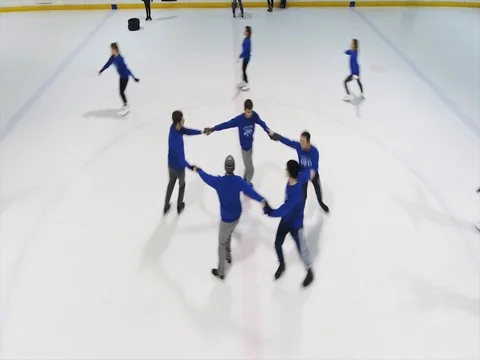 Figure skating Stock Footage 74807624
