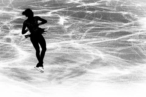 Figure skating Foto stock