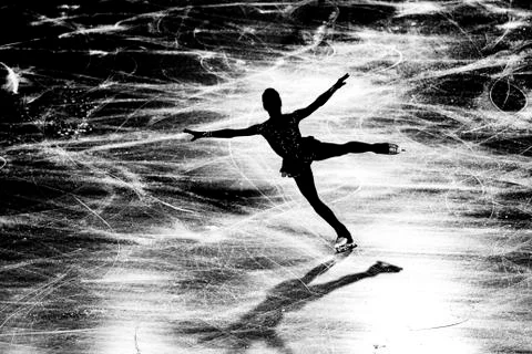 Figure skating Foto stock