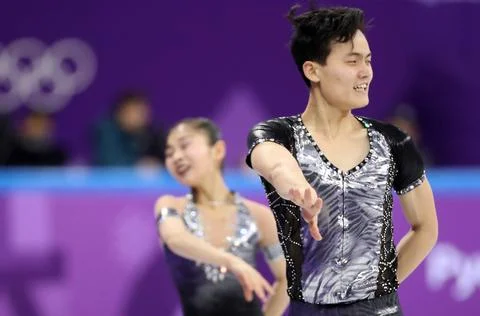 Figure Skating - PyeongChang 2018 Olympic Games, Gangneung, Korea - 14 Feb 2018 Foto stock