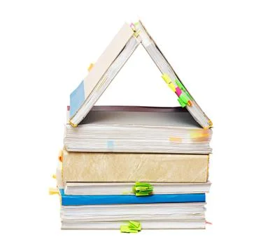 Figure of a small house Stock Photos