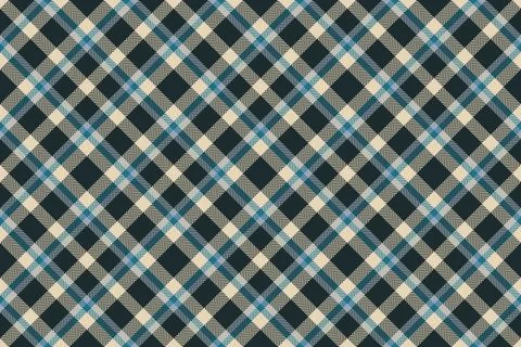 Figure textile texture tartan, bag fabric vector plaid. Black background ch.. Stock Illustration