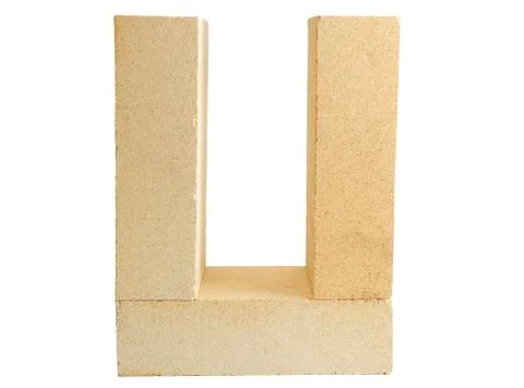 Figure of three bricks Stock Photos