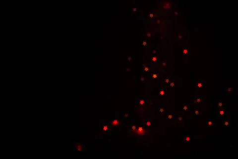 Figured boke in the form of a star on a dark background. Stock Photos