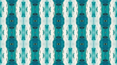  Figured Kaleidoscope pattern Stock Footage 57302601