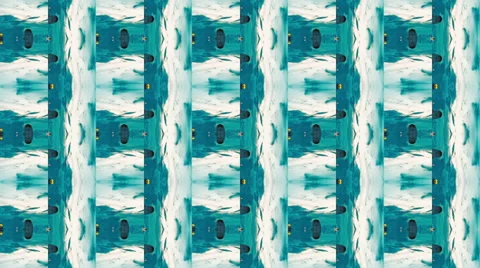  Figured Kaleidoscope pattern Stock Footage 57303745