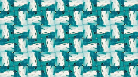  Figured Kaleidoscope pattern Stock Footage 57303773