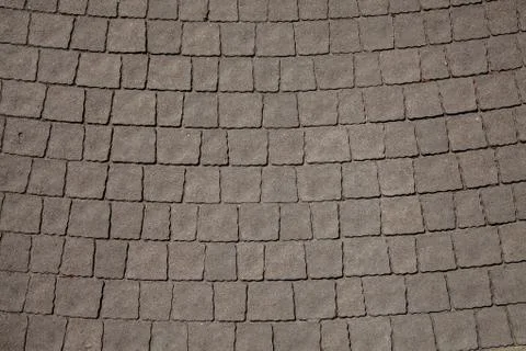 Figured paving slabs 写真素材