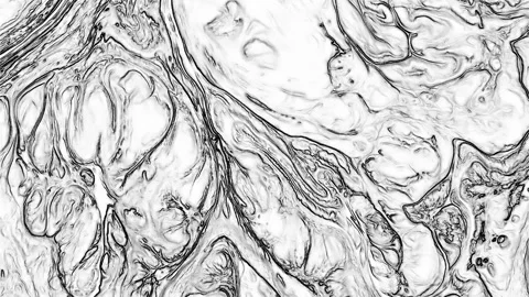 Figures Created by the Scratched Surface Movement Drawing Background 17 Stock Footage 313302869