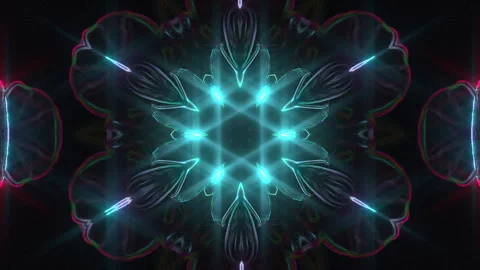 Figures with glowing outlines. Stock Footage 318581202