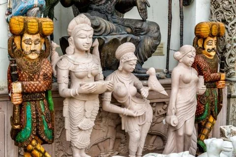 Figures  Hinduism Stock Photos