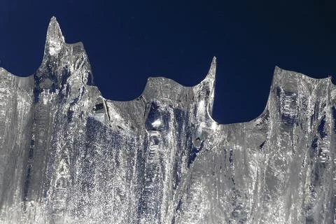 Figures from ice Stock Photos