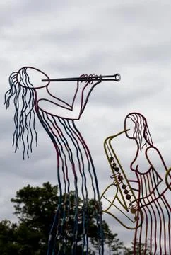 Figures jazz Stock-Fotos