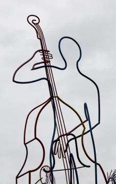 Figures jazz Foto stock