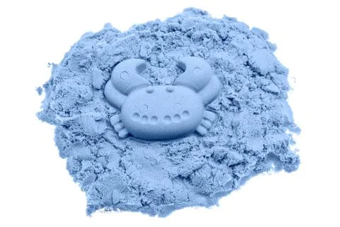 Figures made from magic sand Stock Photos