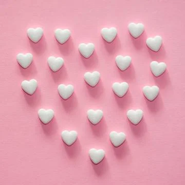 The figures of pills on the background Stock Photos