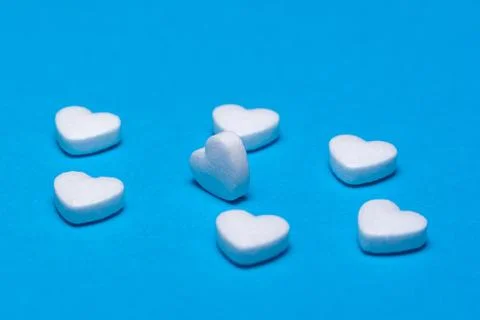 The figures of pills on the background Stock Photos